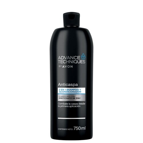 Avon Advance Techniques Anticaspa 2 en 1 Shampoo Y Acondicionador 750ml