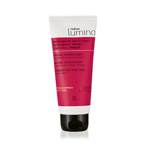 Natura Lumina Mascara Cabello Quimicamente Dañado 100 Ml