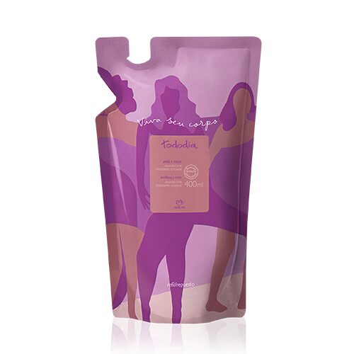 Natura Tododia Crema Corporal Avellana Y Casis 400ml Repuesto