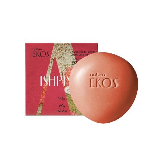 Natura Ekos Jabon En Barra Ishpink 1X90G