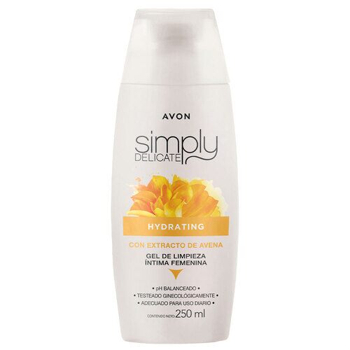 Avon Simply Jabon Liquido Intimo Hydrating 250ml