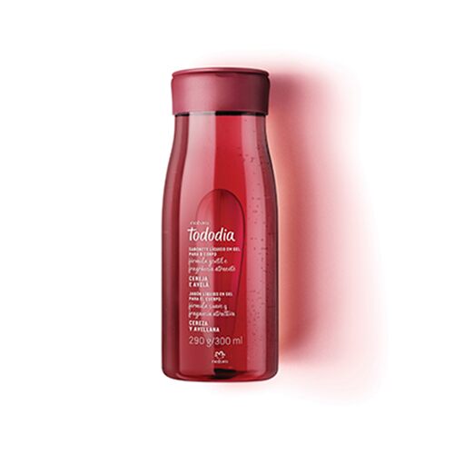 Natura Tododia Jabon Liquido En Gel Cereza Y Avellana 300 Ml