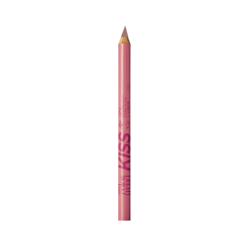 Avon Color Trend Kiss Lapiz Delineador Para Ojos y Labios Rosa Nude 1.1g