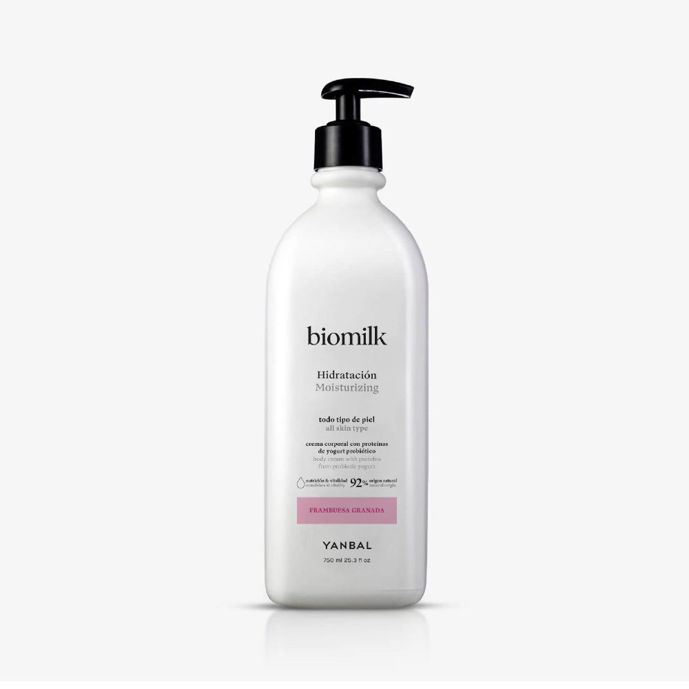 Yanbal Biomilk Crema Corporal Frambuesa Granada 750ml
