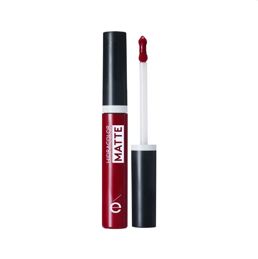 Esika Hidracolor Mate Labial Liquido Rojo Rubi 6ml