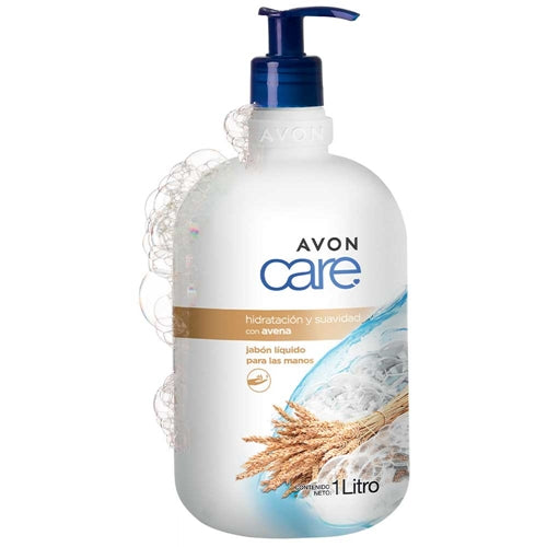 Avon Care Hidratacion Y Suavidad con Avena Jabon Liquido Para Las Manos 1L