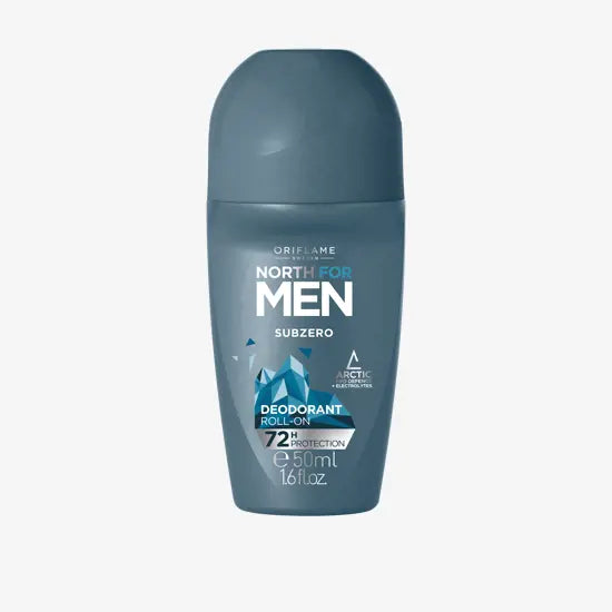Oriflame North For Men Subzero Desodorante Roll On 50ml