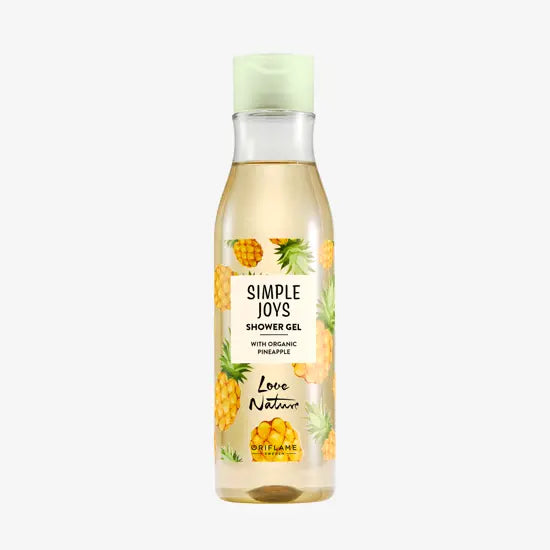 Oriflame Simple Joys Gel de Ducha con Piña Orgánico 250ml