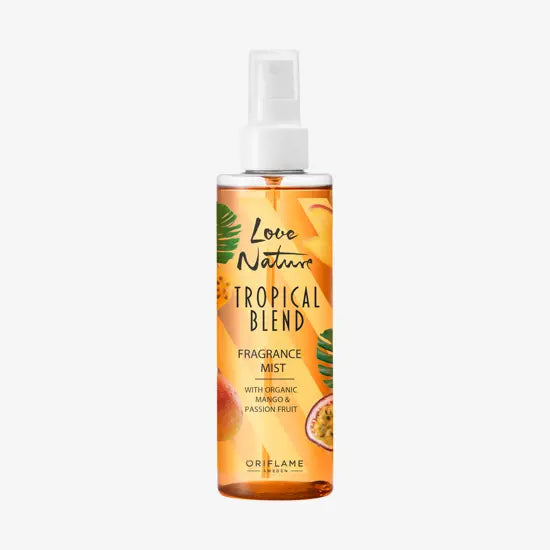 Oriflame Love Nature Tropical Blend Bruma Perfumada con Mango y Fruta de la Pasión Orgánicos 200ml