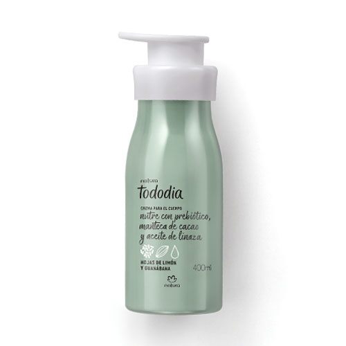 Natura Tododia Crema Corporal Hojas De Limon Y Guanabana 400ml