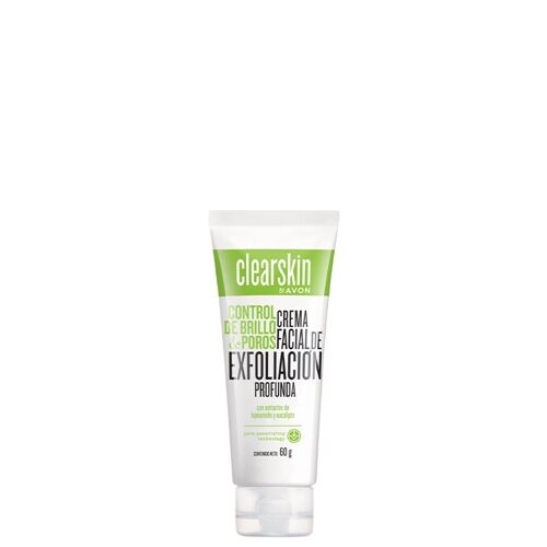 Avon Clearskin Crema Facial De Exfoliacion Profunda 60g