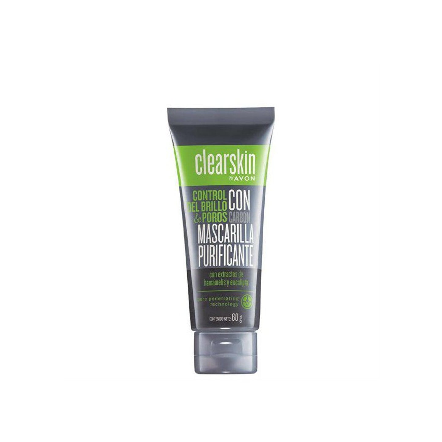 Avon Clearskin Mascarilla Purificante Con Carbon 60g