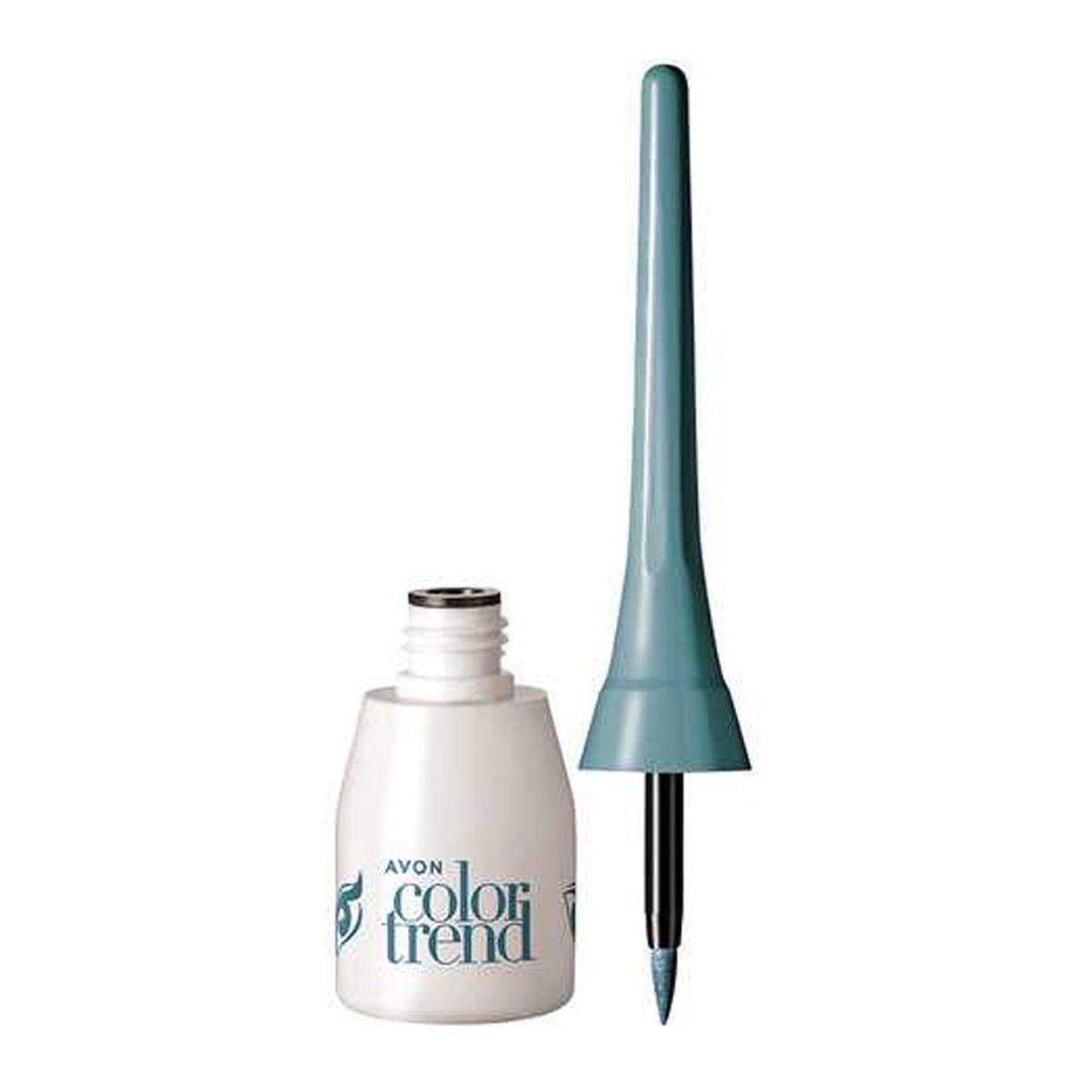 Avon Color Trend Delineador Liquido Para Ojos Azul Digital