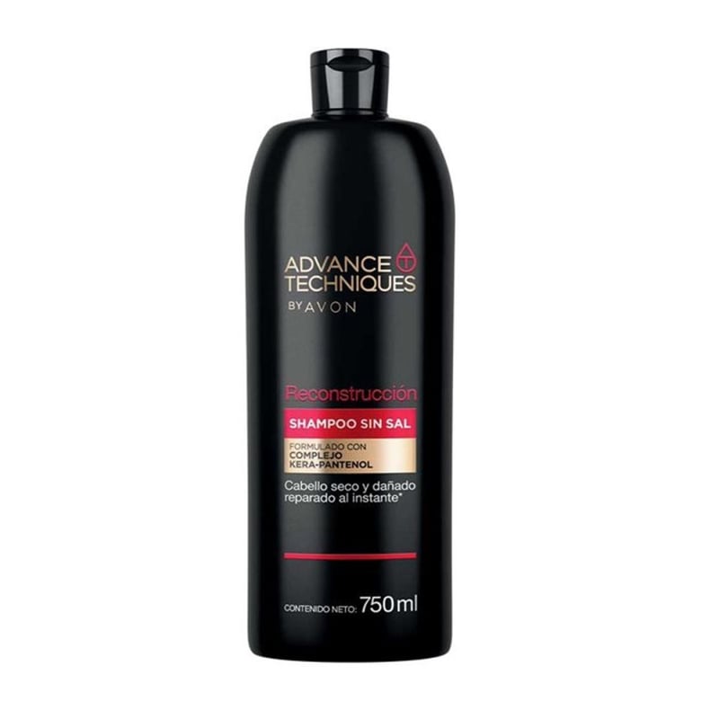 Avon Advance Techniques Reconstruccion Shampoo Sin Sal 750ml