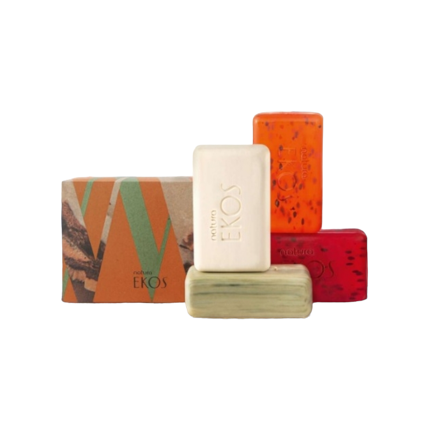 Natura Ekos Castaña Andiroba Buriti Y Pitanga Jabon 4 Unidades De 100g