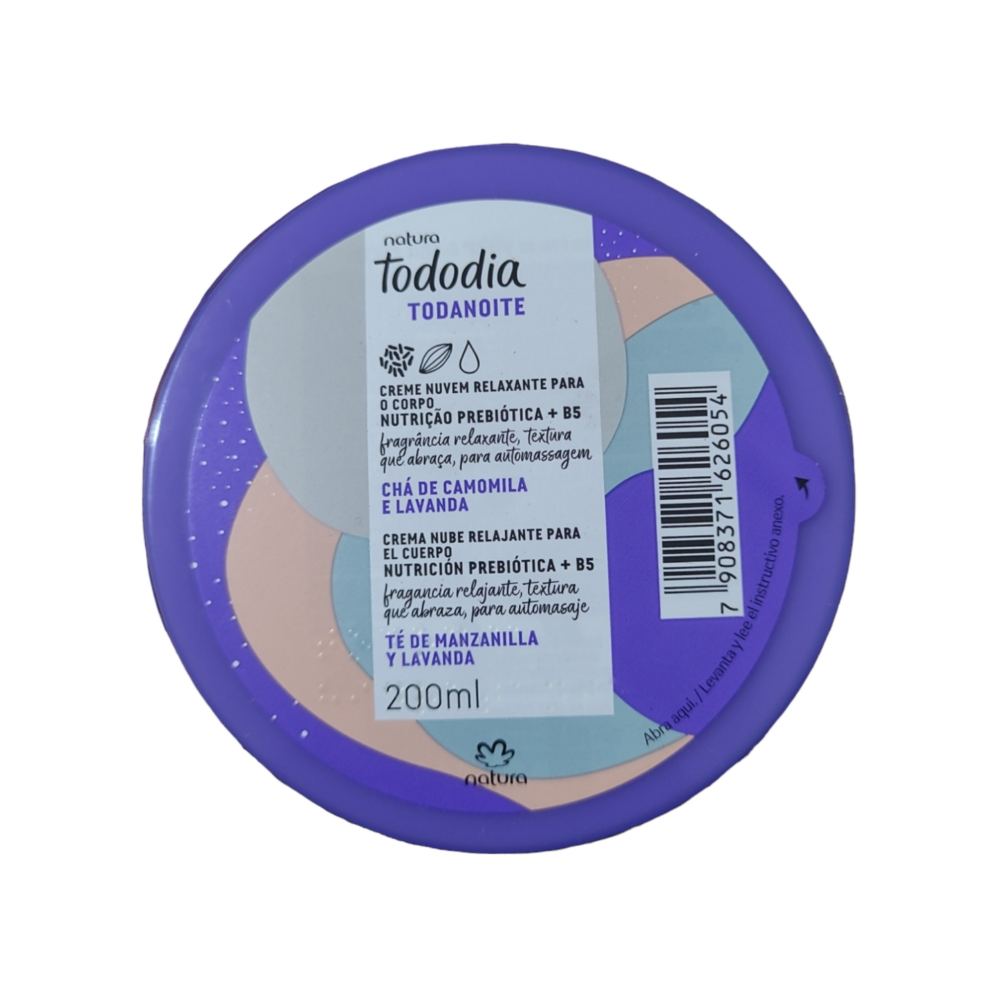Natura Tododia Manteca Coporal Te De Manzanilla Y Lavanda 200ml
