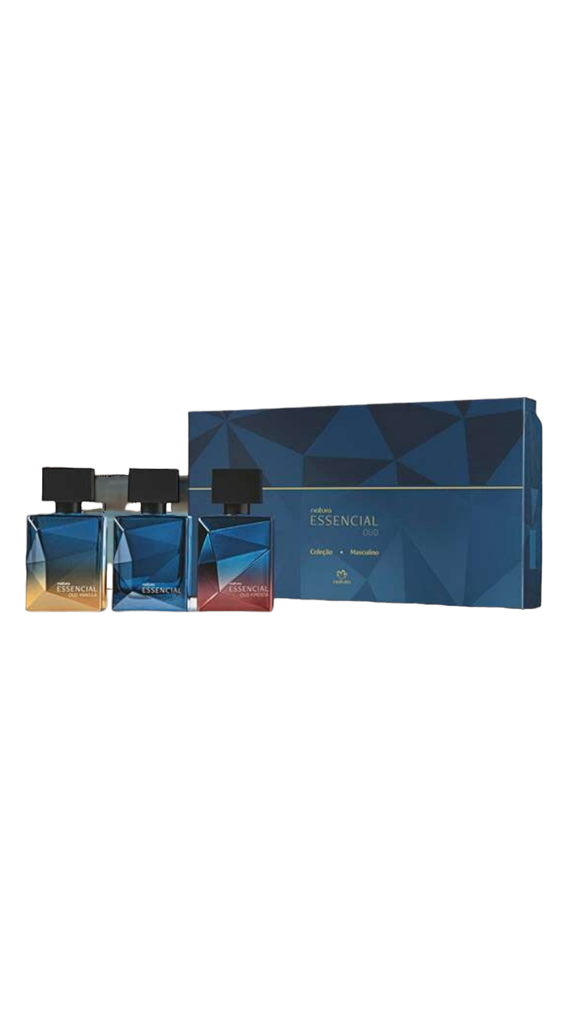 Natura Essencial Oud Colección Masculina 3 Und de 25ml