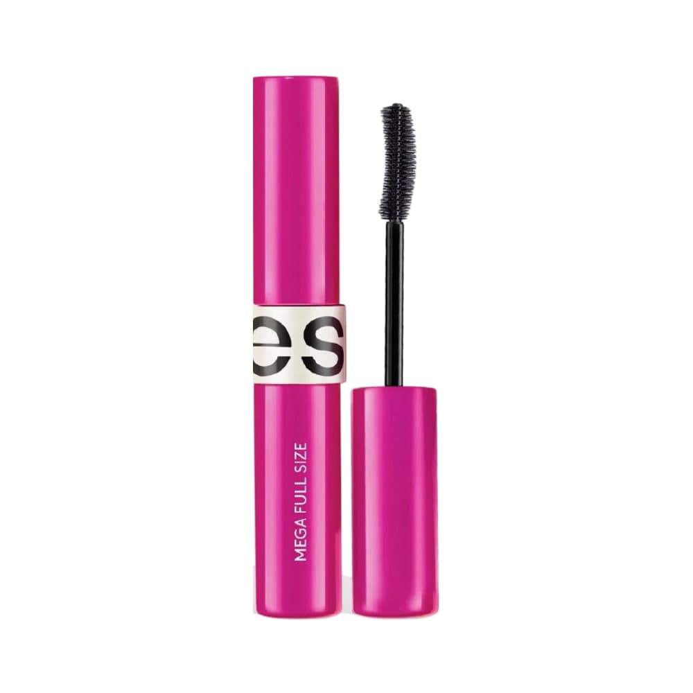 Esika Mega Full Size Mascara De Pestañas A Prueba de Agua Negro 8g