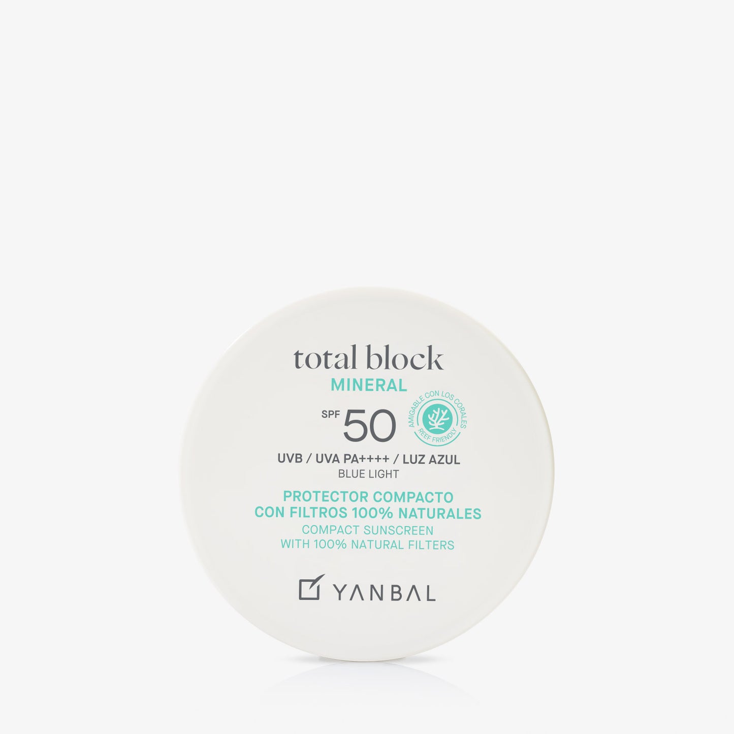 Yanbal Total Block Protector Solar Compacto Mineral SPF 50 9g