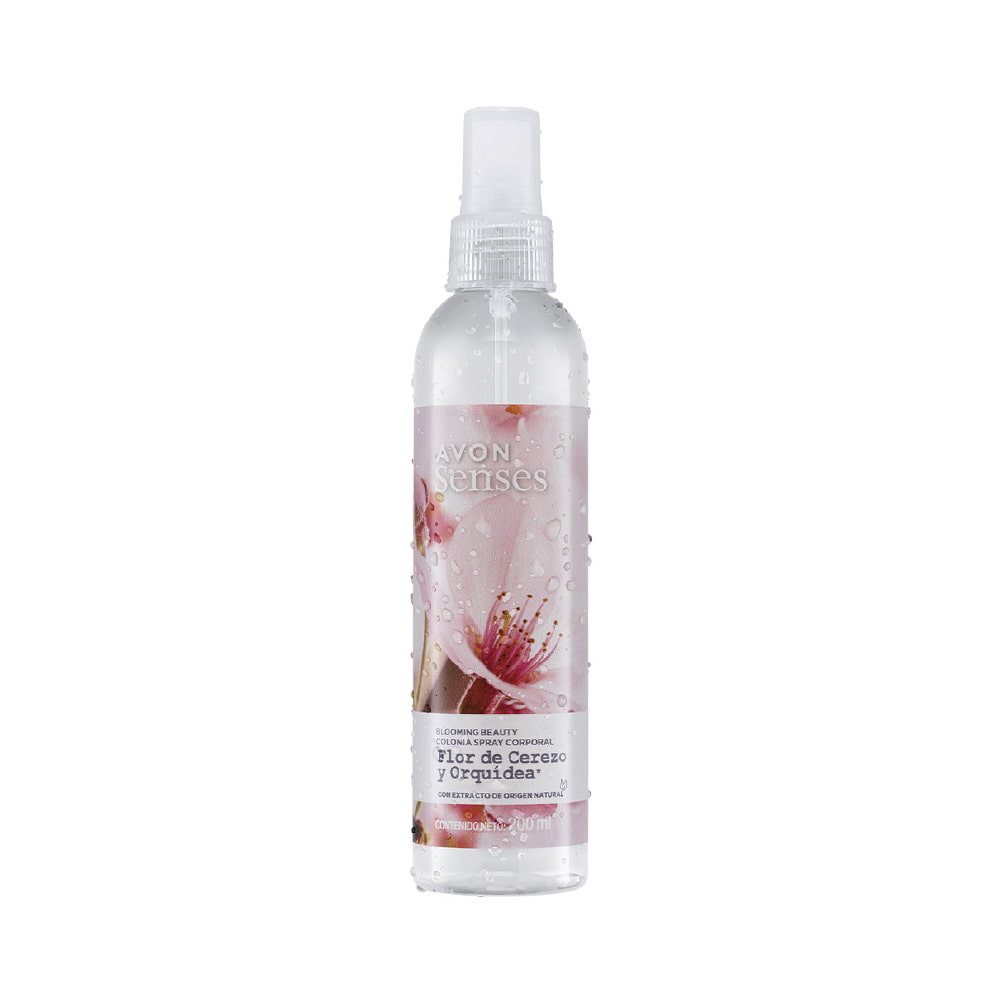 Avon Senses Spray Corporal Flor De Cerezo y Orquidea 200ml