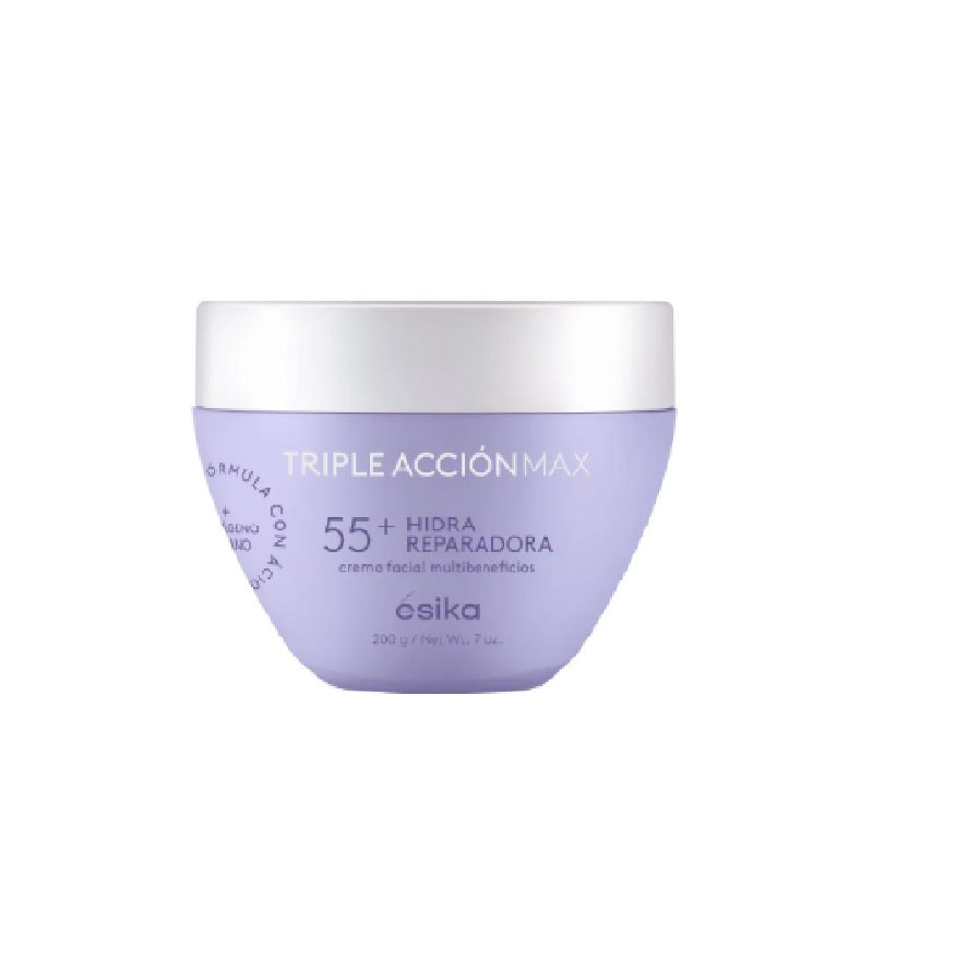 Esika Triple Accion Max 55+ Hidra Reparadora 120g