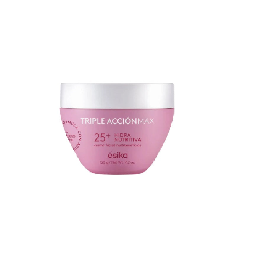 Esika Triple Accion Max 25+ Hidra Nutritiva 120g