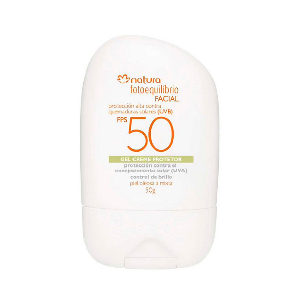 Natura Fotoequilibrio Facial Fps 50 Gel Crema Toque Seco 50g