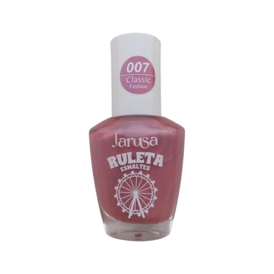 Jarusa Ruleta Esmalte De Uñas Color Pastel Tono 007 17ml