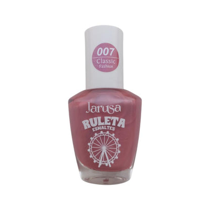 Jarusa Ruleta Esmalte De Uñas Color Pastel Tono 007 17ml