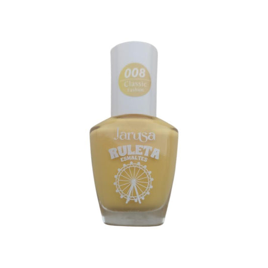 Jarusa Ruleta Esmalte De Uñas Color Pastel Tono 008 17ml