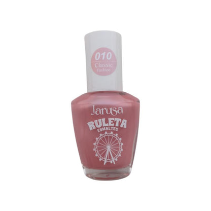 Jarusa Ruleta Esmalte De Uñas Color Pastel Tono 010 17ml