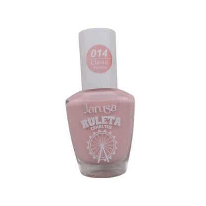 Jarusa Ruleta Esmalte De Uñas Color Pastel Tono 014 17ml