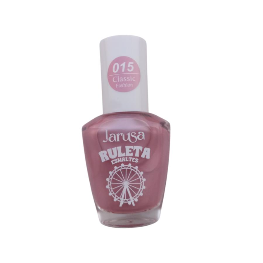 Jarusa Ruleta Esmalte De Uñas Color Pastel Tono 015 17ml