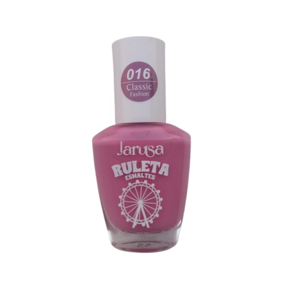 Jarusa Ruleta Esmalte De Uñas Color Pastel Tono 016 17ml