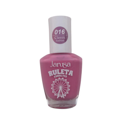 Jarusa Ruleta Esmalte De Uñas Color Pastel Tono 016 17ml
