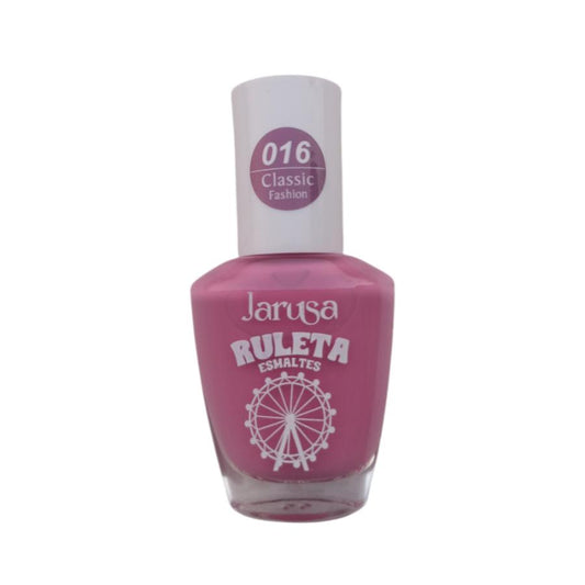 Jarusa Ruleta Esmalte De Uñas Color Pastel Tono 016 17ml