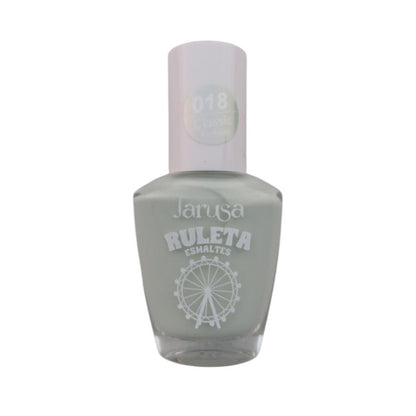 Jarusa Ruleta Esmalte De Uñas Color Pastel Tono 018 17ml