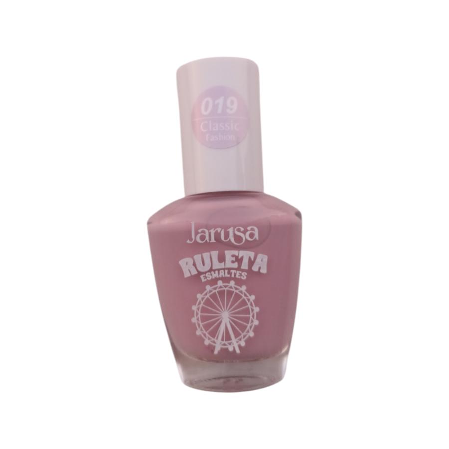 Jarusa Ruleta Esmalte De Uñas Color Pastel Tono 019 17ml