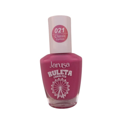 Jarusa Ruleta Esmalte De Uñas Color Pastel Tono 021 17ml
