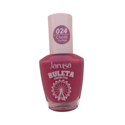 Jarusa Ruleta Esmalte De Uñas Color Pastel Tono 024 17ml