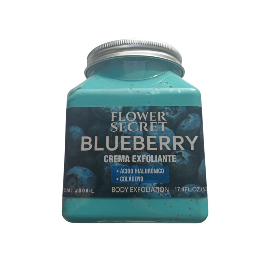 Flower Secret Crema Exfoliante Blueberry 500ml