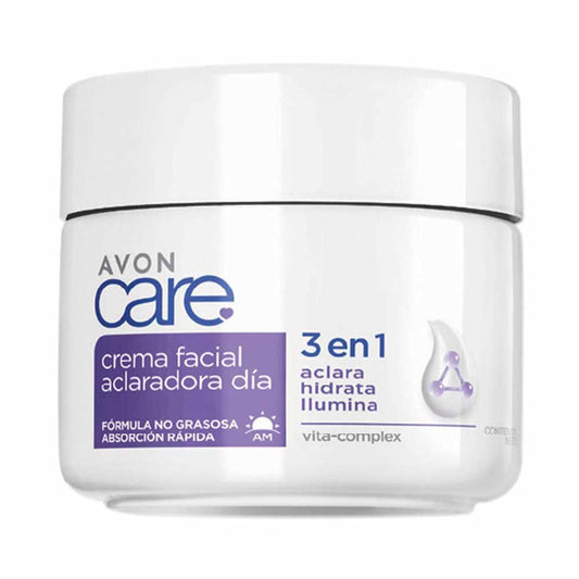 Avon Care Crema Facial Aclaradora Dia 3 En 1 400g