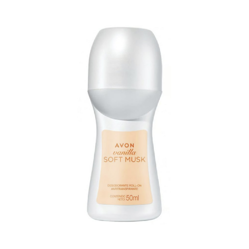 Avon Desodorante Roll On Soft Musk Vainilla 50ml