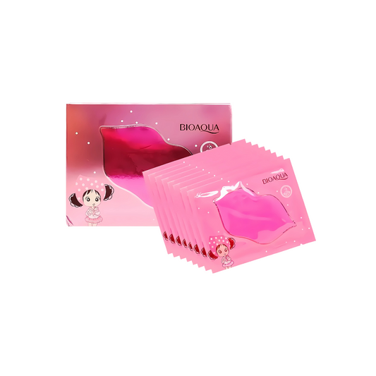 Bioaqua Mascarilla Labial De Colágeno Crystal Girl Rosa 8g x10pcs