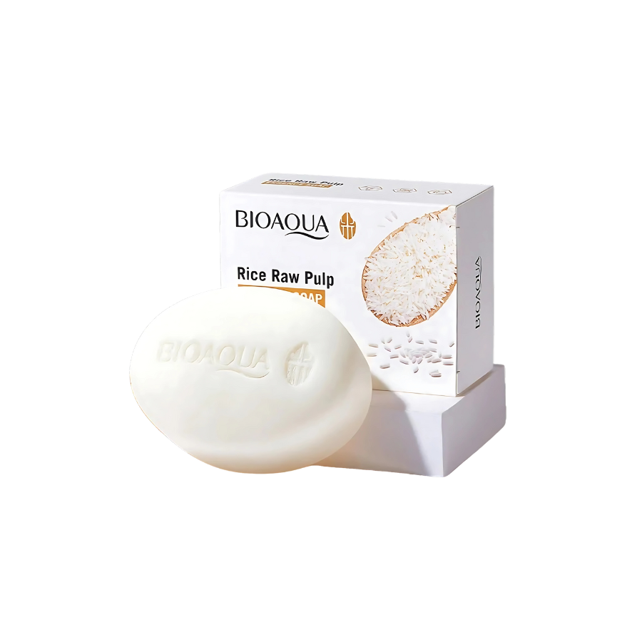 Bioaqua Jabón De Pulpa De Extracto de Arroz 100g