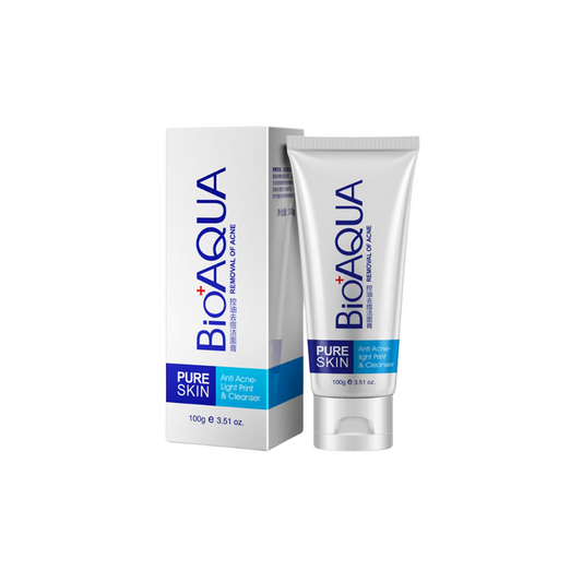 Bioaqua Eliminacion Del Acne Limpiador Facial Pure Skin 100g