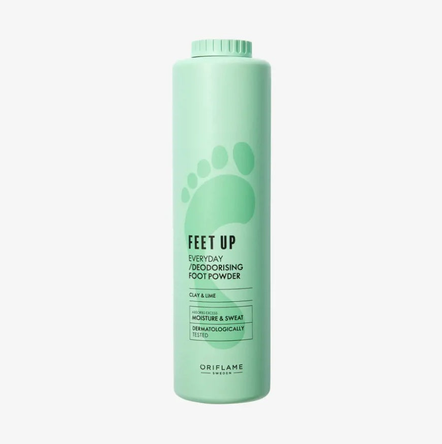 Oriflame Feet Up Everyday Talco Desodorante Para Pies 400g