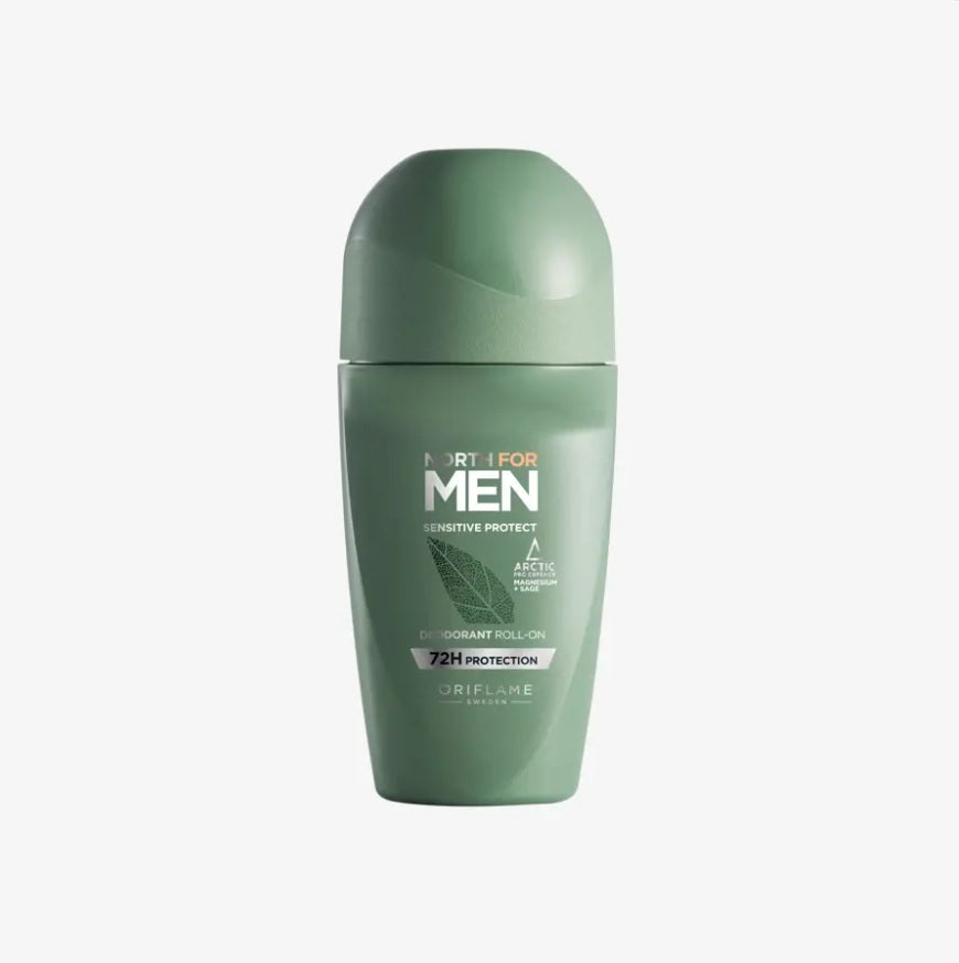 Oriflame Sensitive Protect North For Men Desodorante Roll On 50ml