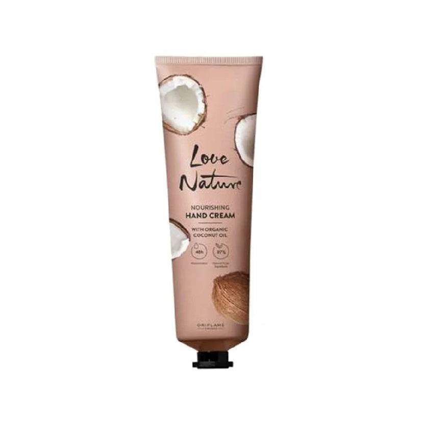 Oriflame Love Nature Crema de Mano con Aceite de Coco 75ml