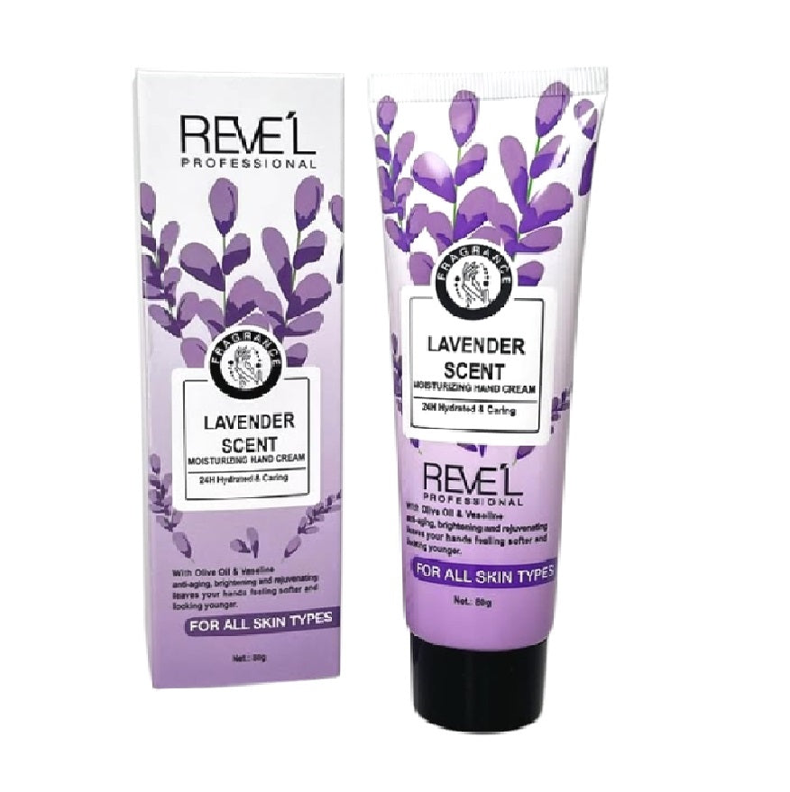 Revel Crema De Manos Con Aroma A Lavanda 80g